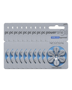 Power One P675 Hearing Aid Battery – 10 Strips Total 60 Batteries