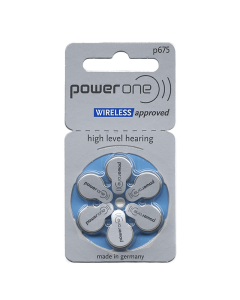 Power One P675 Hearing Aid Battery - 6 Pieces Pack