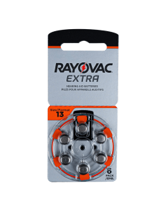 Rayovac Size-13 Hearing Aid Battery – 6 Pieces Pack